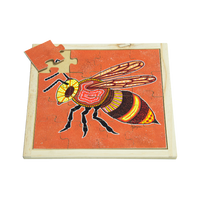 Aboriginal Bee Square Puzzle