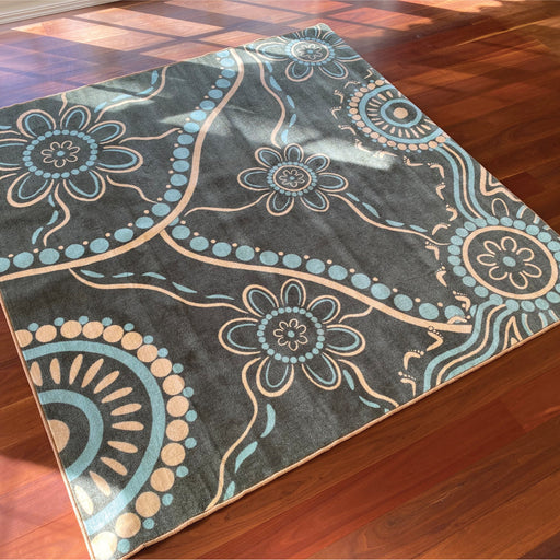 Aboriginal Eucalyptus Rug