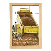 Dump Truck Large Story Puzzle