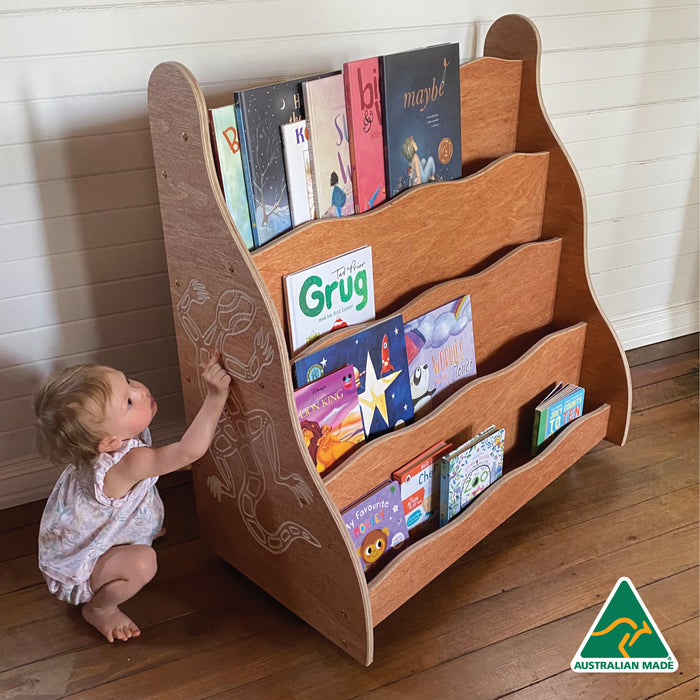 Indigenous Goanna Book Shelf