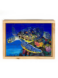 Green Sea Turtle Puzzle