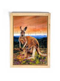 Kangaroo Puzzle