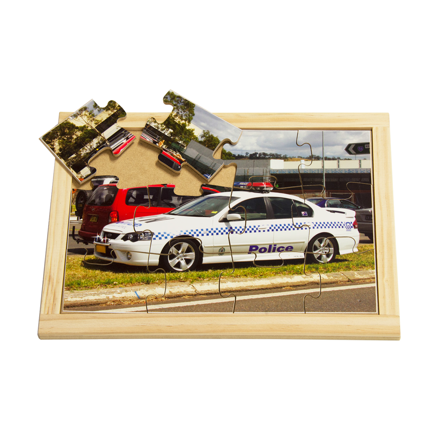 Police Car Puzzle