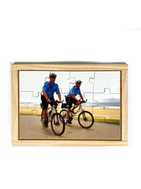 Police on Bicycles Puzzle