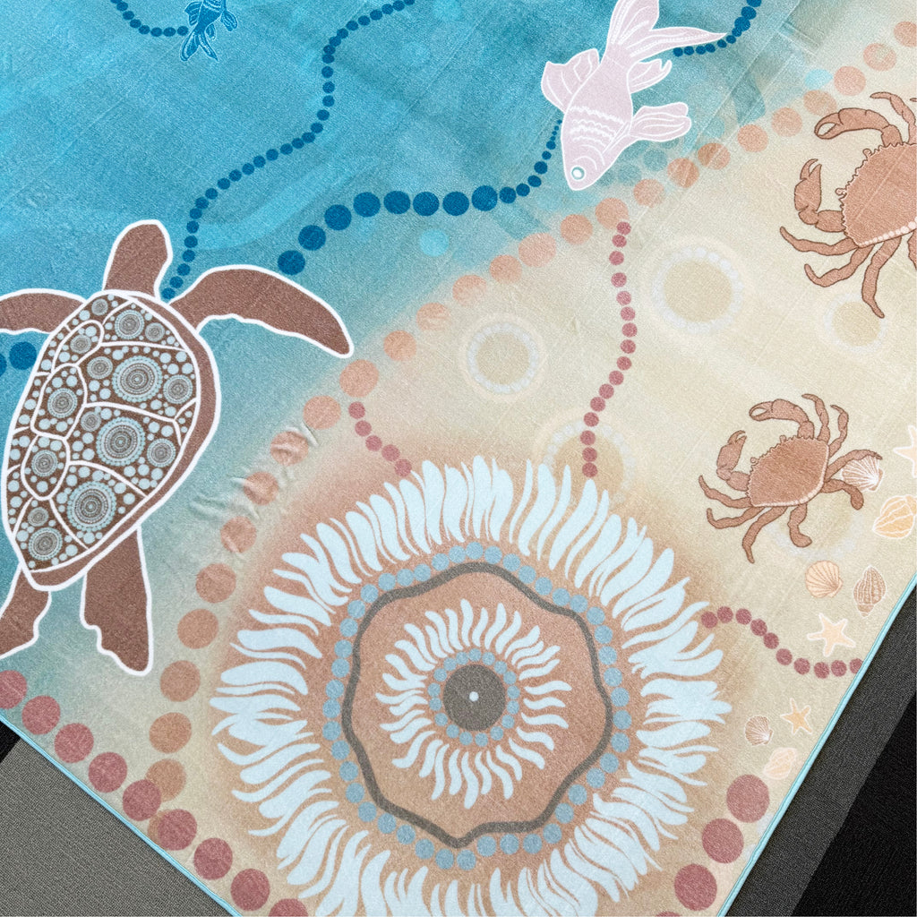 Under the Sea Dreaming Indigenous Rug