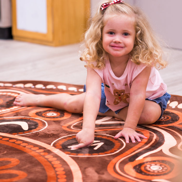 Yarning Circle Classroom Rug