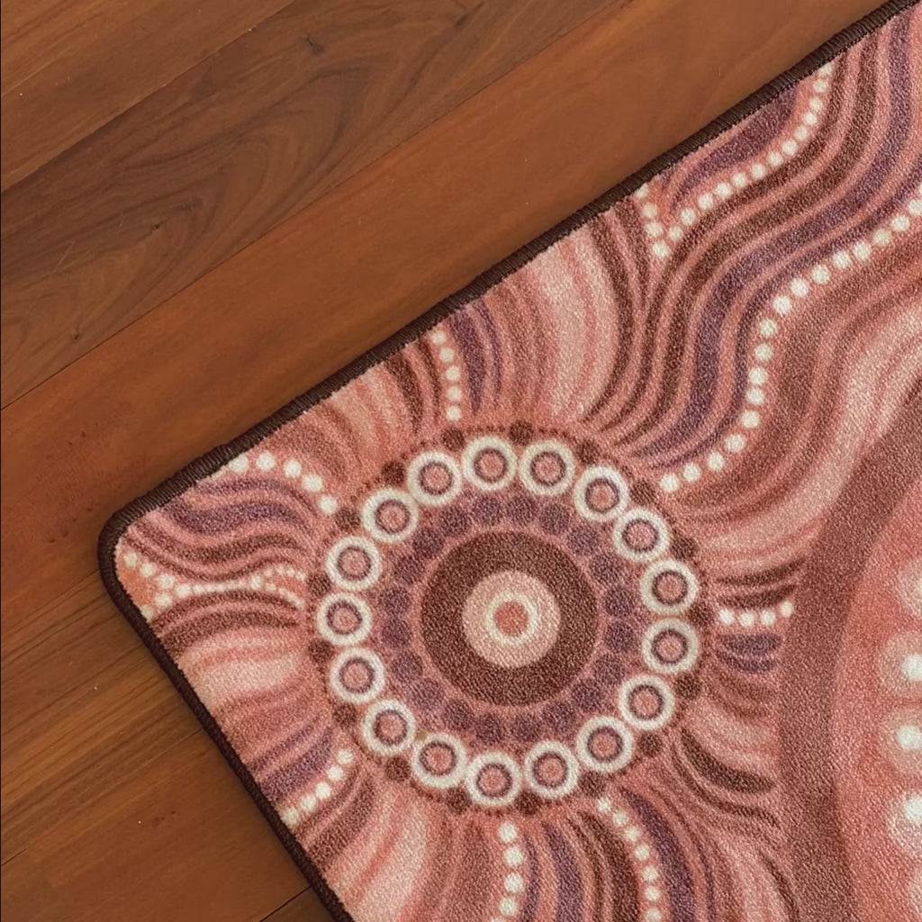 Aboriginal Art Desert Dreaming Rug